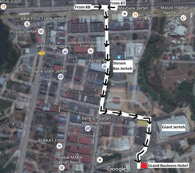Grand Business Hotel Jertih Bagian luar foto